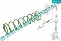Пружина кулиси переключения коробки ( ручки /  рукоятки / ричага КПП )