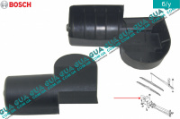 Крышка / накладка моторчика переднего стеклоочистителя ( электродвигателя дворников ) Ford / ФОРД FOCUS I 1998-2004 / ФОКУС 1 98-04 1.6 V16 (1596 куб. см.)