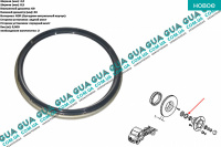 Сальник передней ступицы 69x80x4.6/8.5 Renault / РЕНО MASCOTT 2004-2010 / МАСКОТ 04-10 3.0TDI (2953 куб.см.)