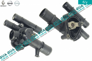 Корпус термостата / термостат / фланец охлаждающей жидкости ( 89 С )   