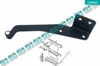 Ролик правой сдвижной двери нижний с кронштейном
