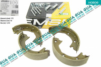 Колодки ручного тормоза с пружинками ( Brembo )