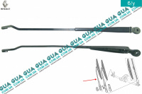 Щеткодержатель правый ( дворник, рычаг стеклоочистителя ) Renault / РЕНО CLIO II / КЛИО 2 1.9DTI (1870 куб.см.)