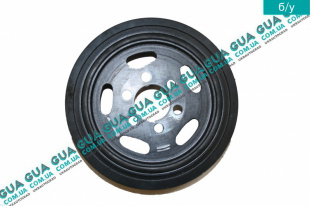 Шкив коленвала демпферный 6 ручейков ( Шкив коленчатого вала )	 Jaguar / ЯГУАР XF SPORTBRAKE 3.0D (2993 куб.см.)