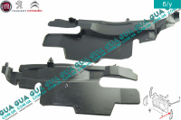 Дефлектор / диффузор радиатора передний левый