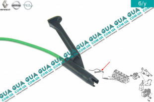 Электропровод свечи накаливания ( колпачок / подогрева охлаждающей жидкости двигателя )   