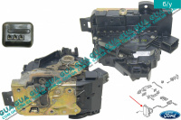 Замок двери задней левой электрический Ford / ФОРД FOCUS I 1998-2004 / ФОКУС 1 98-04 1.4 V16 (1388 куб. см.)