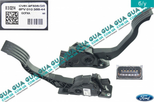 Педаль газа ( акселератор, потенциометр ) Ford / ФОРД KUGA II / КУГА 2 2.0TDCi (2000 куб. см.)
