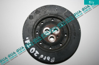 Шкив коленвала демпферный 6 ручейков ( Шкив коленчатого вала ) Ford / ФОРД MONDEO III 2001-2007 / МОНДЕО 3 2.0  16V DI/TDDI/TDCI (1998 куб.см.)