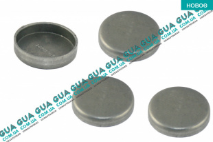 Заглушка блока цилиндров  ( пробка двигателя / ГБЦ ) D38,6 1шт Ford / ФОРД ESCORT 1992-1995 / ЭСКОРТ 92-95 1.3 (1299 куб. см.)