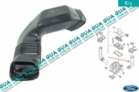 Воздуховод отопителя / корпуса печки (левый) Ford / ФОРД ESCORT 1992-1995 / ЭСКОРТ 92-95 1.3 (1299 куб. см.)