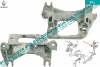 Кронштейн крепление подушки КПП левый