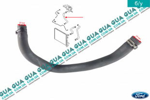 Патрубок / шланг системы охлаждения ( трубка расширительного бачка )   