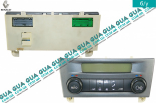 Блок управления печкой с кондиционером ( переключатель, регулятор отопителя ) Renault / РЕНО LAGUNA II / ЛАГУНА 2 2.2DCI (2188 куб.см.),