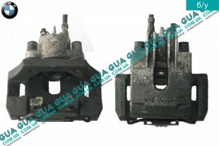 Суппорт задний левый   