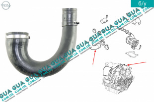 Патрубок  от турбины к коллектору     