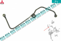 Трубка подачи масла в турбину Mitsubishi / МИТСУБИСИ PAJERO III 2000-2006 / ПАДЖЕРО 3 00-06 3.2DI-D (3200 куб.см.)