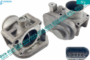 Регулирующая заслонка, подача воздуха / дроссельная заслонка   