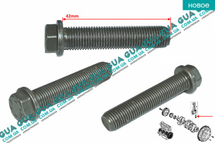 Болт / винт крепления бугеля шатуна ( М9x1x46 ) Volvo / ВОЛЬВО V40 2000-2004 1.9DI (1870 куб.см.)