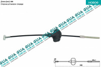 Трос ручного тормоза передний L 288 мм Ford / ФОРД CONNECT 2002-2013 / КОННЕКТ 02-13 1.6 EcoBoost (1596 куб. см.)