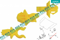 Крепление упора капота ( фиксатор / зажим / клипса )