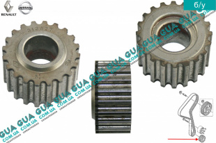 Шестерня коленвала ( шкив, привод )   