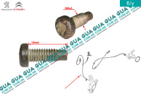 Болт / винт крепления датчика ABS / АБС переднего M6x1 L16mm