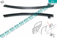 Направляющая стекла двери задней левой Nissan / НИССАН ALMERA N16 / АЛЬМЭРА Н16 2.2 DCI ( 2184 куб.см.)