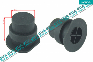 Заглушка / пробка корпуса термостата / фланца системы охлаждения Seat / СЕАТ INCA 1995-2003 1.4i (1390 куб.см.)