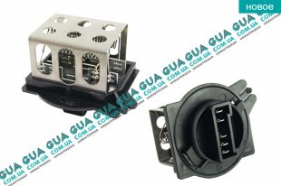 Реостат печки ( резистор, регулятор оборотов печки, сопротивление  без AC )   