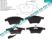 Тормозные колодки передние ( R 16 )