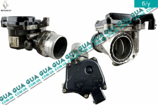 Дроссельная заслонка (EURO 5) / регулирующая заслонка / подача воздуха   