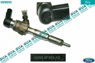 Форсунка дизельная электронная ( топливной системы SIEMENS ) Ford / ФОРД GALAXY 2006- / ГАЛАКСИ 06- 1.8TDCI (1753 куб.см.)