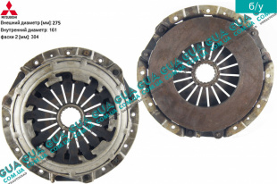 Корзина сцепления D275 Mitsubishi / МИТСУБИСИ PAJERO IV 2006- / ПАДЖЕРО 4 06- 3.2DI-D (3200 куб.см.)