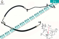 Шланг / патрубок гидроусилителя высокого давления ( трубка ГУРа )