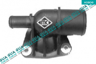 Корпус термостата / фланец охлаждающей жидкости ( тройник )   