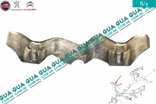 Термозащита выпускного коллектора ( термозащитный экран )   