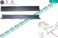 Бампер задний средняя часть ( под парктроник 2006- / 2014 - н / д )