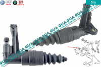 Рабочий цилиндр сцепления