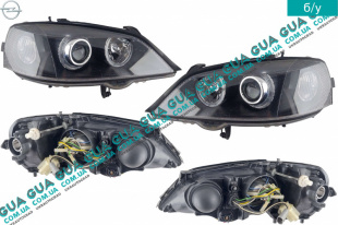 Фара передняя левая / правая комплект 2шт    