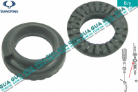 Опора / подушка переднего амортизатора / стойки ( проставка пружины верхняя) SsangYong / САНГЙОНГ KYRON 2.0XDI (1998 куб.см.)