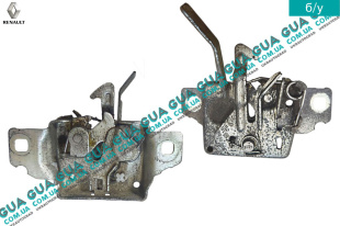 Замок капота Renault / РЕНО KANGOO 2009- / КАНГУ 09- 1.2 TCe (1197 куб.см.)