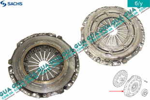 Корзина сцепления демферная TYP M 240 F   