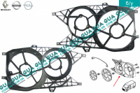 Диффузор основного радиатора