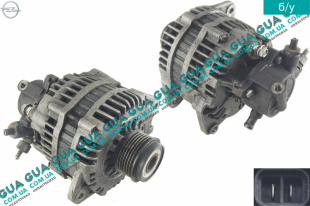 Генератор 70A / вакуумный насос Opel / ОПЕЛЬ CORSA C 2000-2009 / КОРСА С 00-09 1.7DTI V16 (1686 куб. см.)