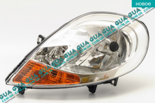 Фара передняя левая H4   