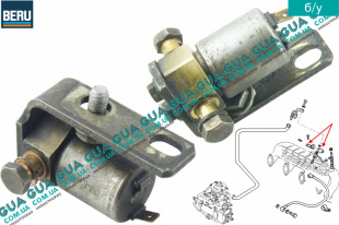 Клапан предварительного подогрева топлива ( электроклапан факельной свечи накала )   