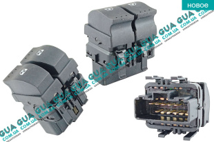 Кнопка стеклоподъемника левая   