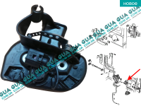 Замок задний боковой / сдвижной правой двери ( защелка ) VW / ВОЛЬКС ВАГЕН TRANSPORTER V 2003- / ТРАНСПОРТЕР 5 03- 2.0TDI (1968 куб.см.)