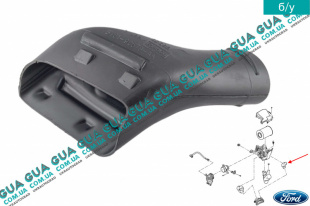 Патрубок воздушного фильтра ( воздухозаборника )   